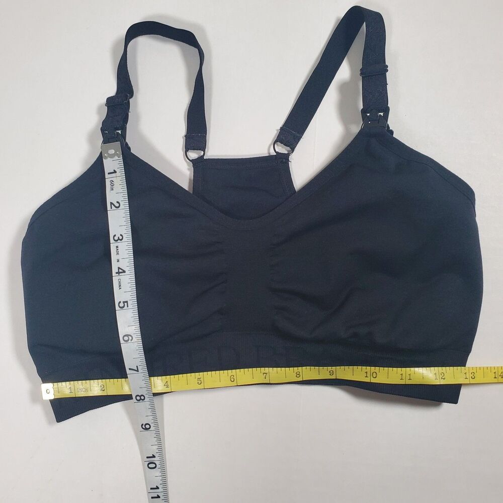 Kindred Bravely Pumping Nursing Bra Small Black Hands Pullover Basic "Sublime" - Picture 5 of 7